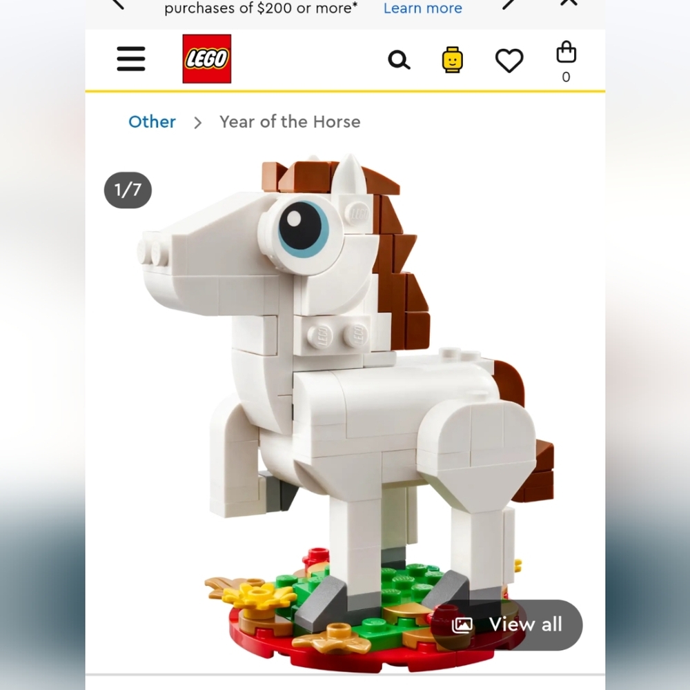 NIB LEGO Year of the Horse Set - Picture 5 of 7